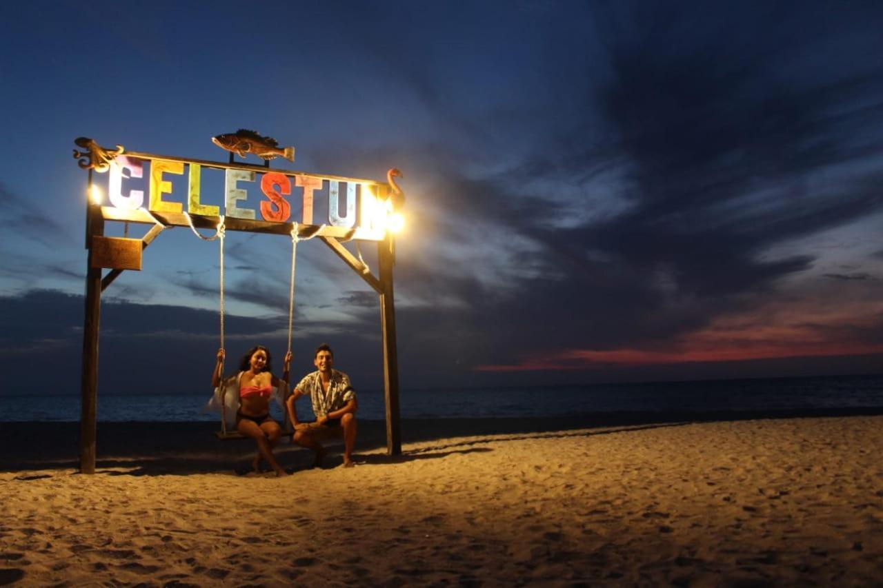 Cabanas Camping Ria Селестун Экстерьер фото